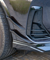 BMW X3 M40 s/x Drive30 G01 LCI & X4 M40 xDrive30 G02 LCI & IX3 BEV G08 LCI 2022-ON with Aftermarket Parts - Front Canards ABS from VTEN